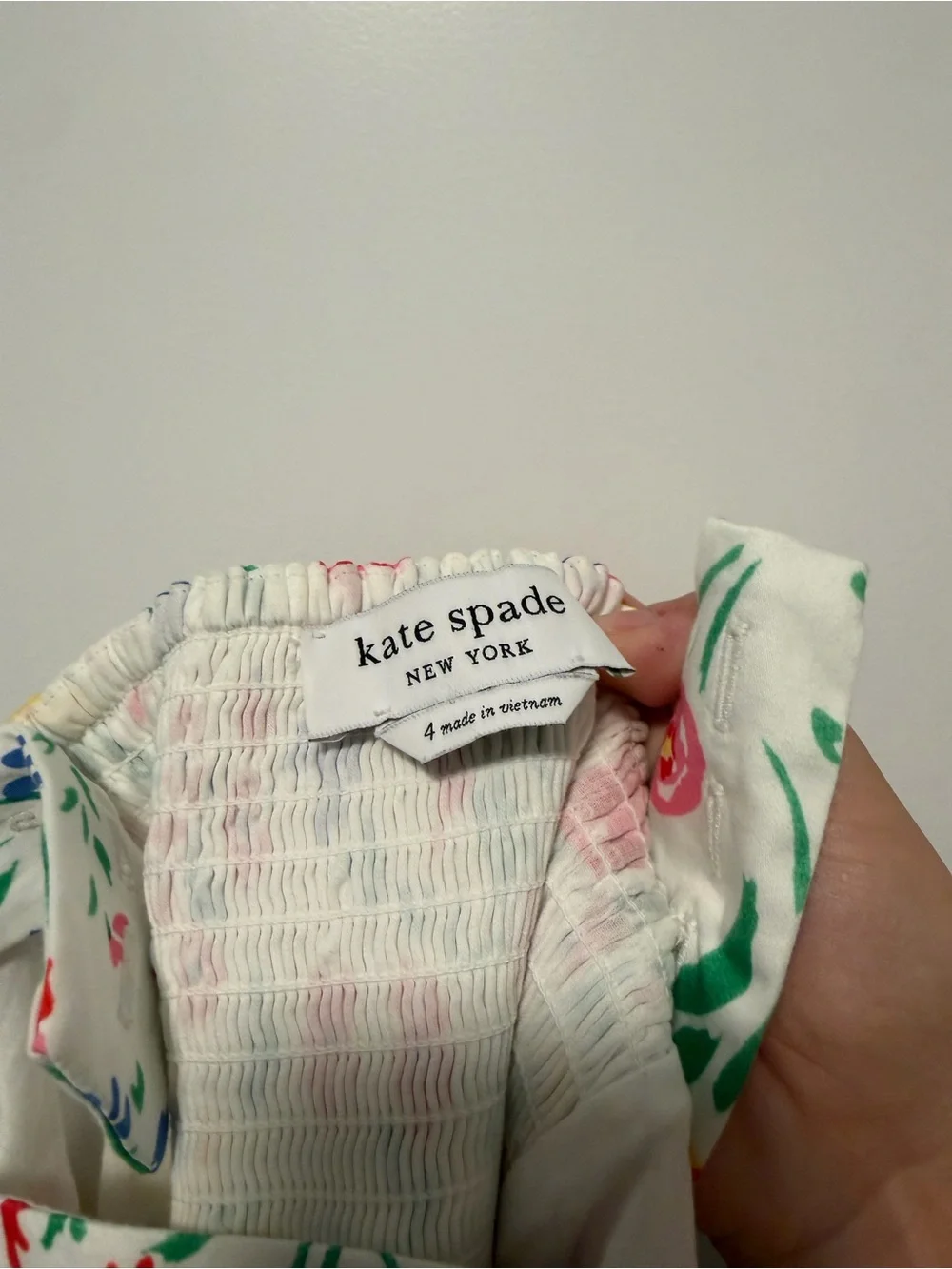Kate Spade NY - White Floral Sundress